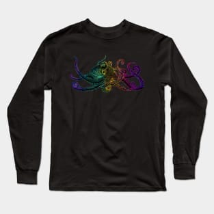 Psychedelic Octopus Long Sleeve T-Shirt